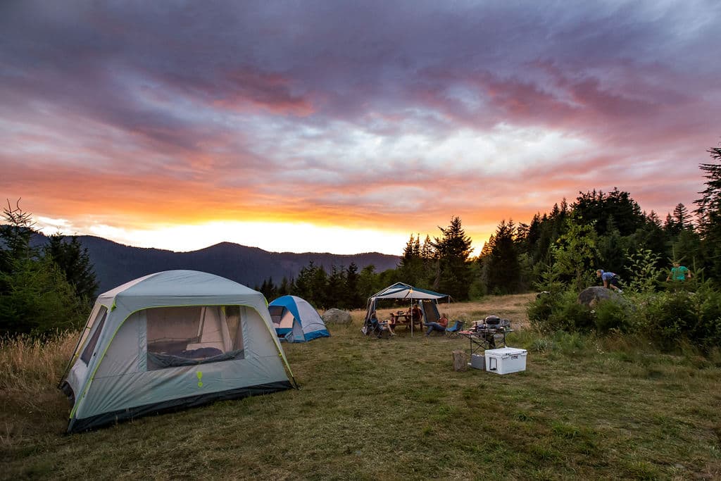Sternenbeobachtungsvergnügen: Camping unter einer Sternendecke