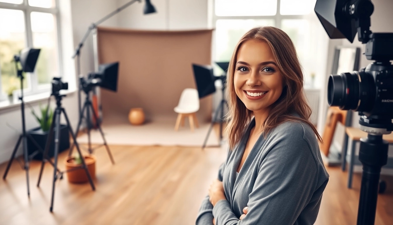 Praxisfotograf München erstellt authentische Porträts in modernem Studio-Setting.