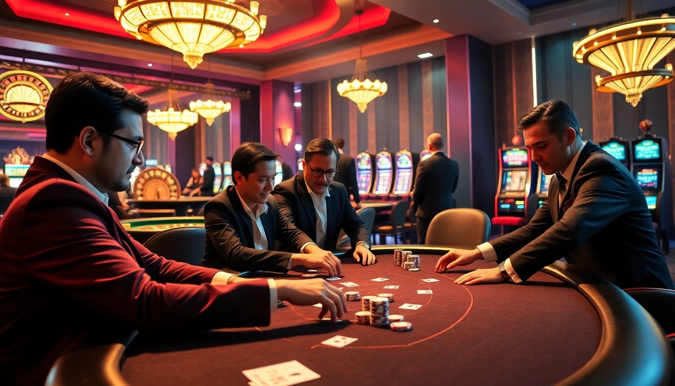 Experience the excitement of high-stakes poker on cm88.com with players focused on their game.