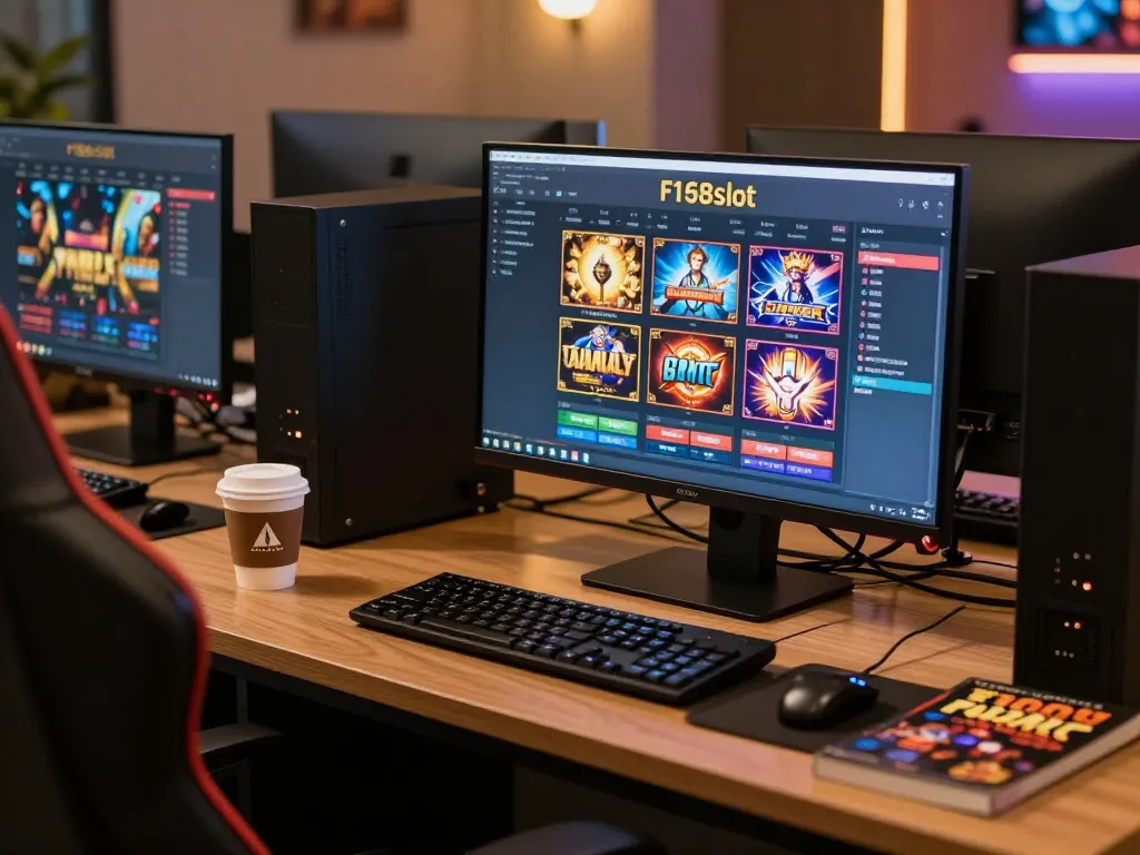 Experience immersive gameplay on f168slot by engaging with diverse casino games in a cozy setup