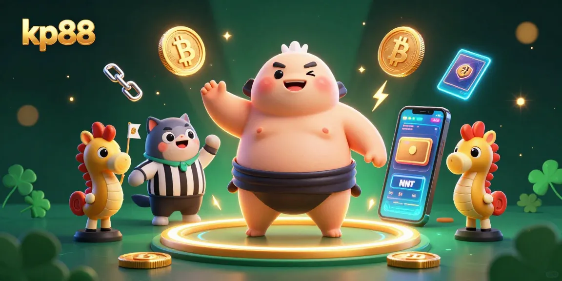Experience vibrant gameplay at kp88 casino with 3D characters in a rich, engaging scene.