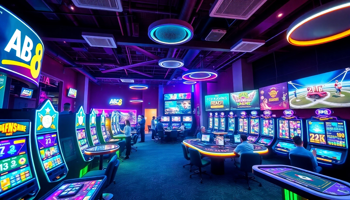 Experience the thrilling game abc8 environment with digital casino vibes and interactive gaming.