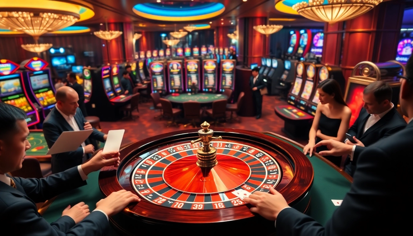 Experience excitement at the casino with https://luck8.plus/ featuring roulette and poker games.