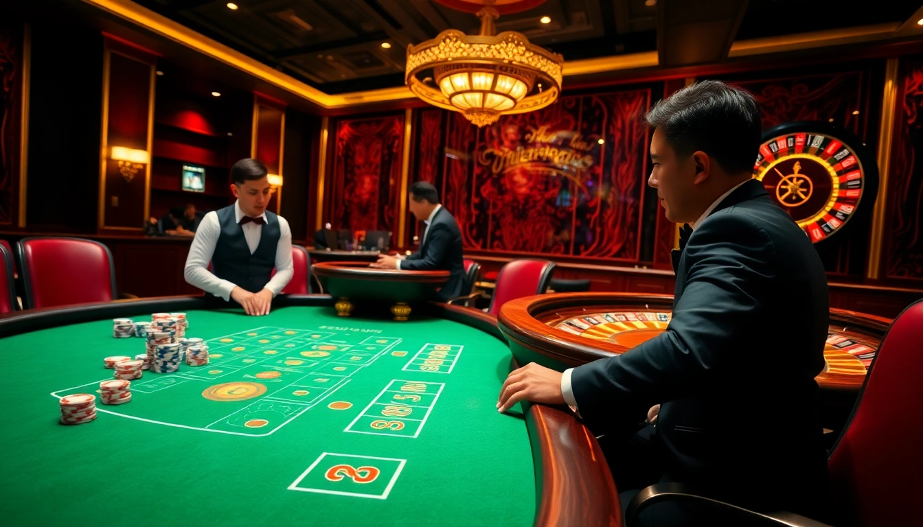 Experience high-stakes thrill at bem88 with live dealer games and vibrant casino atmosphere.